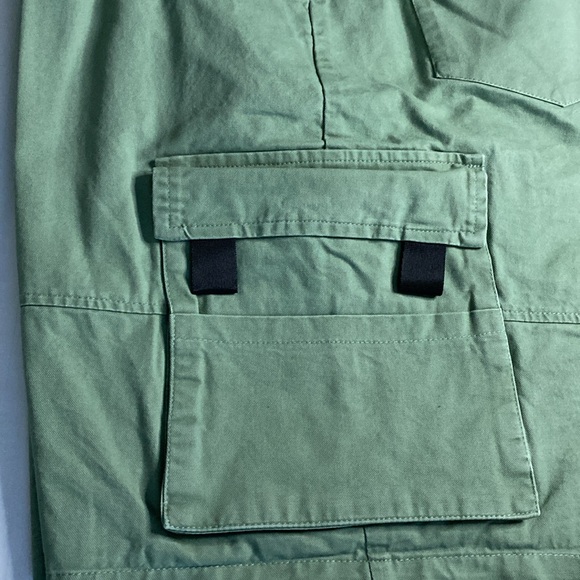 Light Green Men’s Shorts - Picture 3 of 5